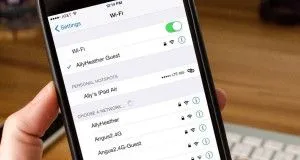 Wi-Fi en el iPhone