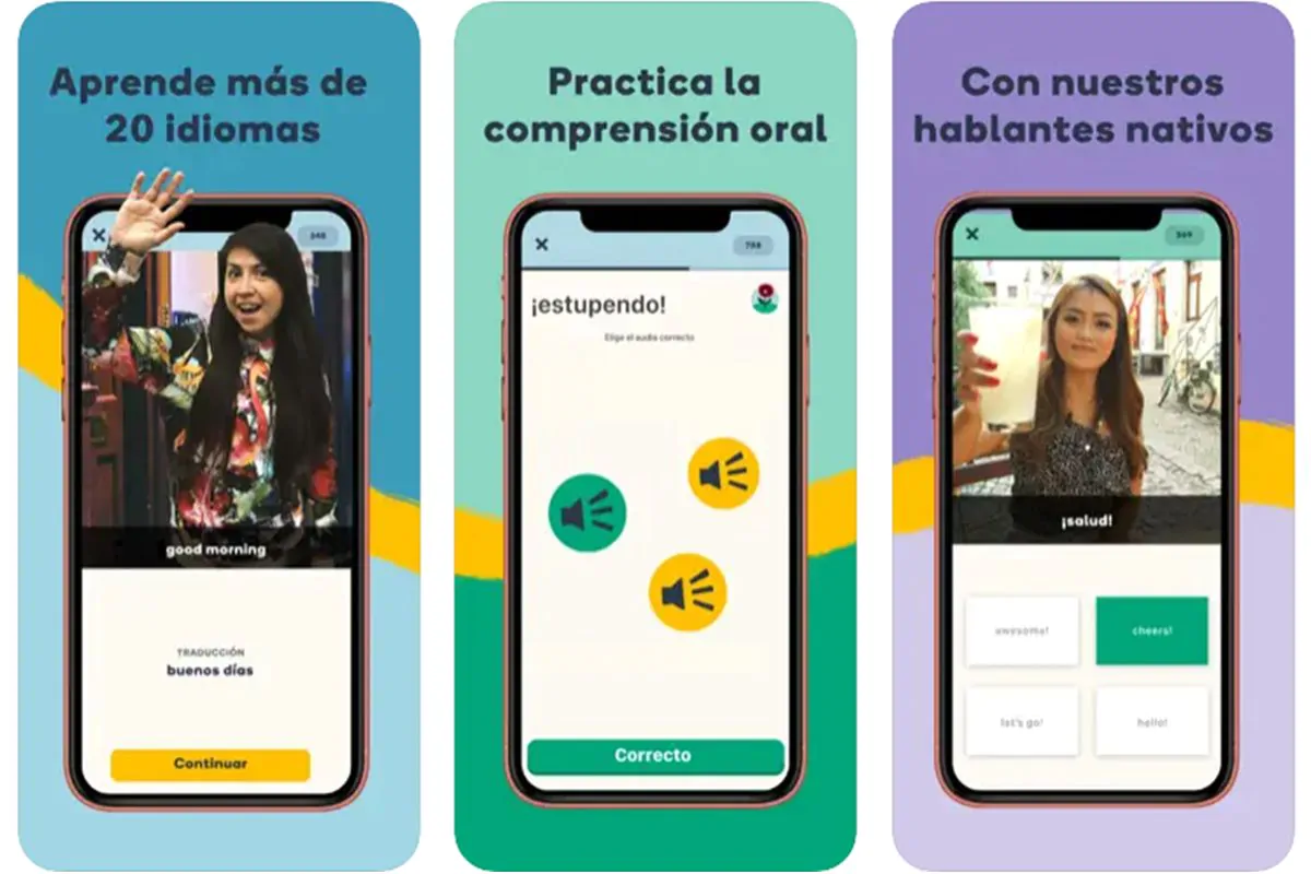 Memrise: más de 20 idiomas y comprensión oral