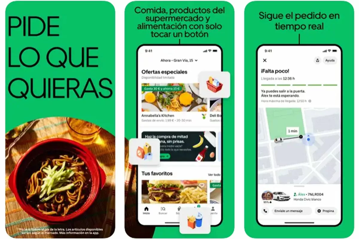 Uber Eats: pide lo que quieras desde tu móvil