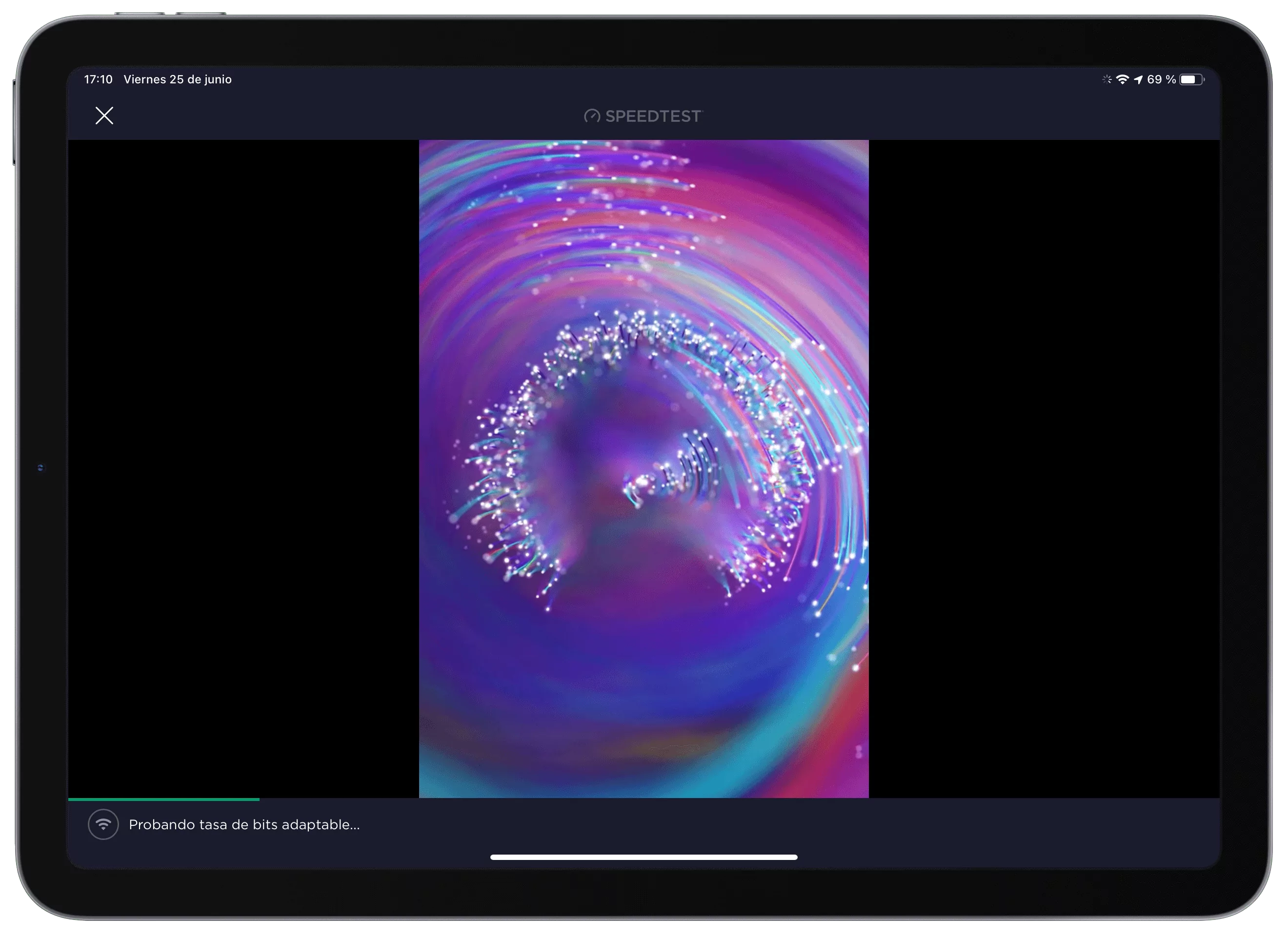 Speedtest para iPhone y iPad: prueba de vídeo