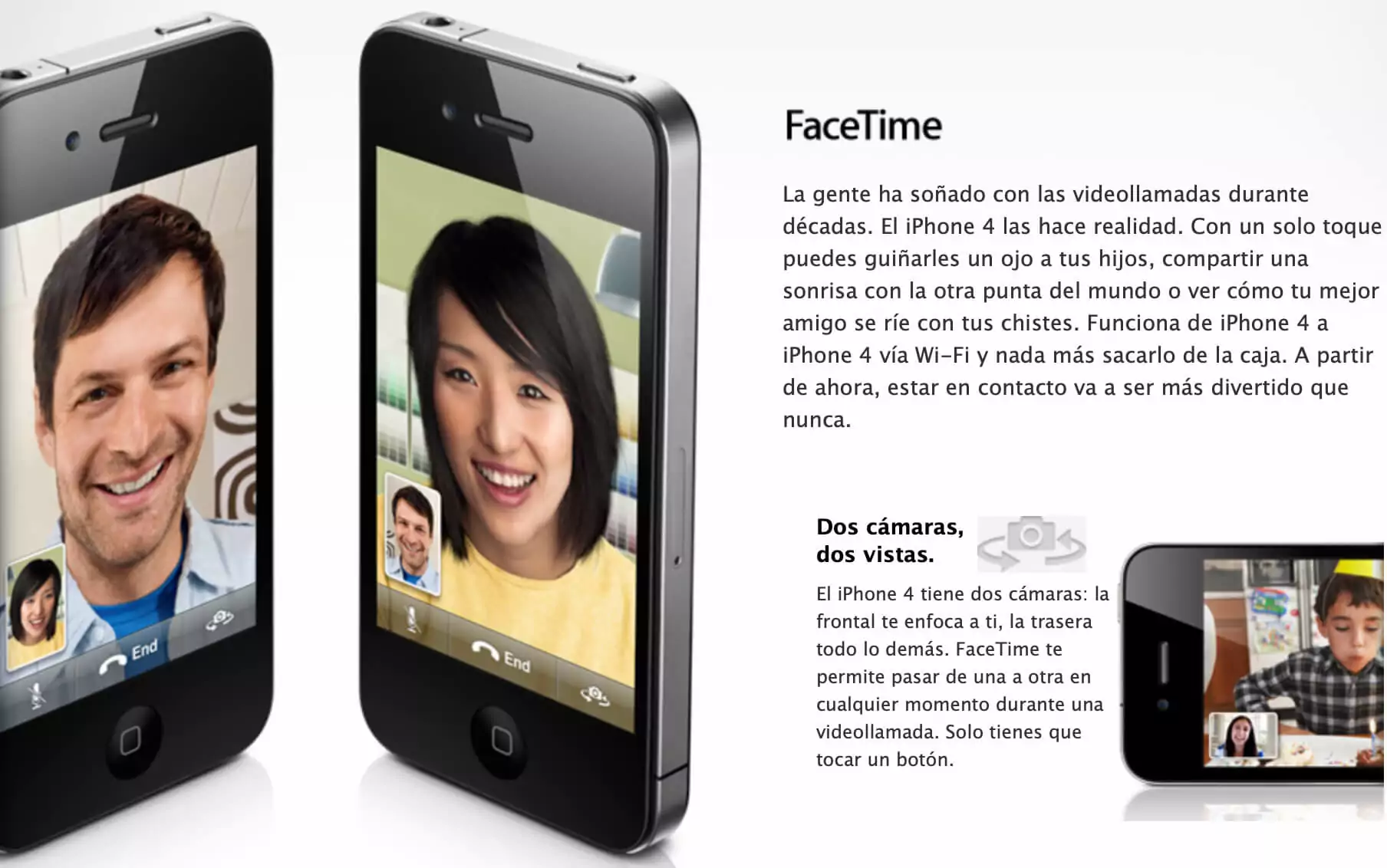 FaceTIme en iOS 4