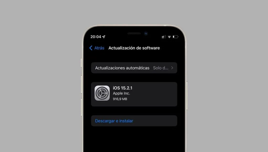 iOS 15.2.1