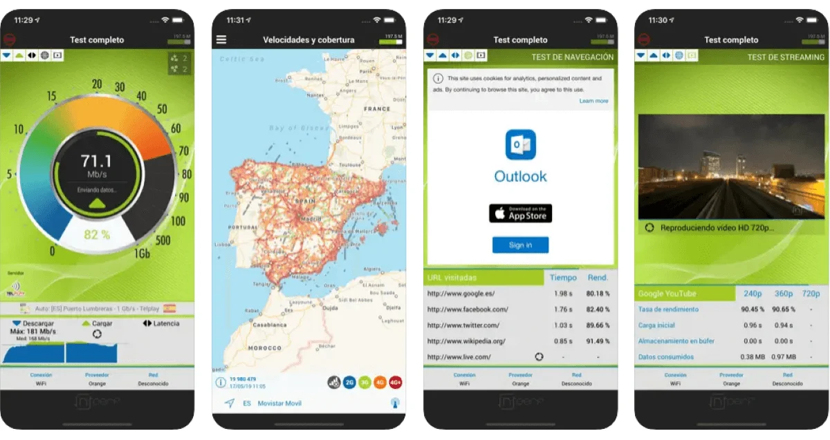 nPerf : speed test velocidad